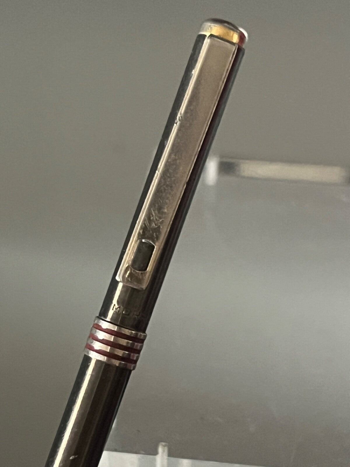 🔴 MORRIS penna sfera canna fucile scrive perfettamente vintage Collection