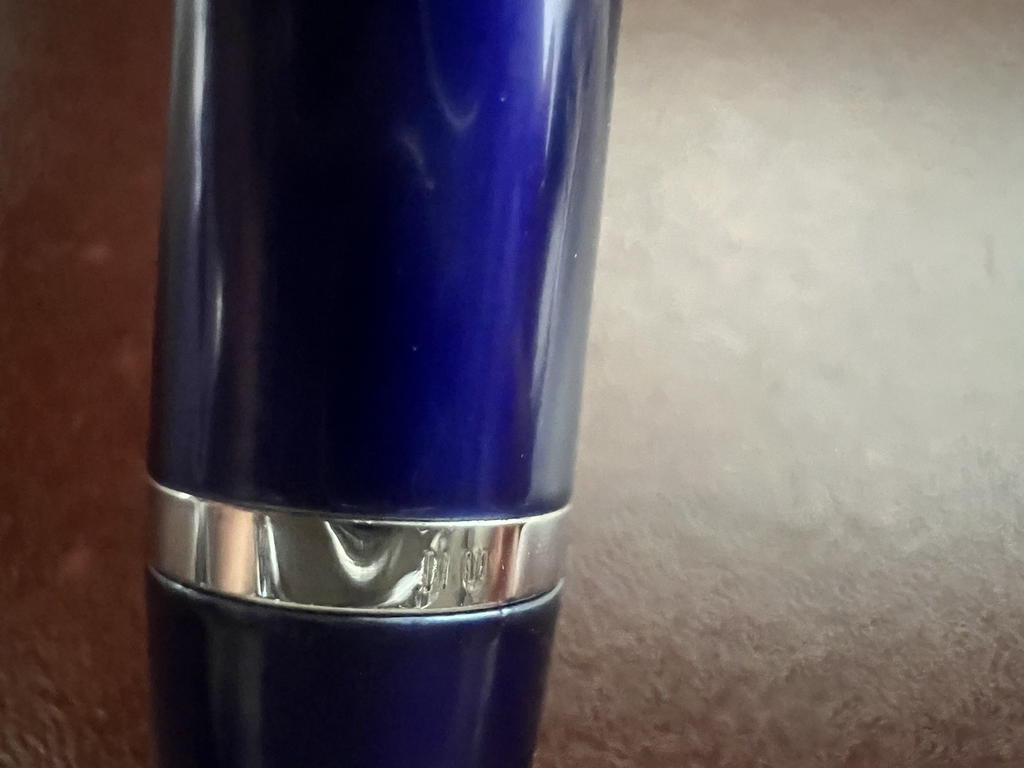 Parker Stylo-Plume Stylo à Plume Im Et Sphère Bleu Cobalt Scrivono Avec Etui