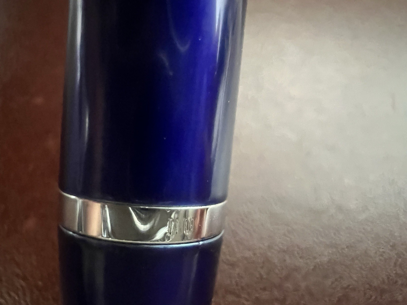 Parker Stylo-Plume Stylo à Plume Im Et Sphère Bleu Cobalt Scrivono Avec Etui