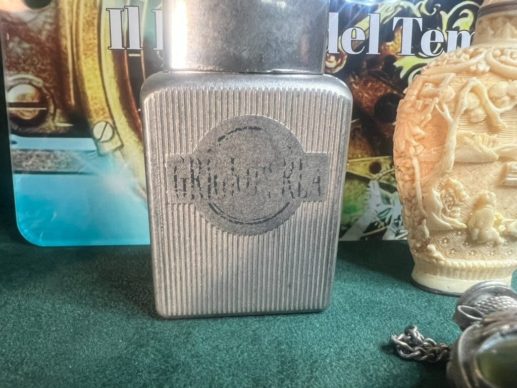 🔴 Porta PROFUMI ESSENZE da borsa toilette con specchio 5 PEZZI vintage