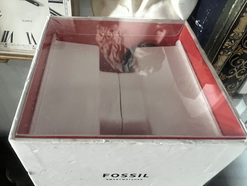 Fossil Box Armbanduhr Smartwatch Schatulle Hülle Garantie Anleitung 