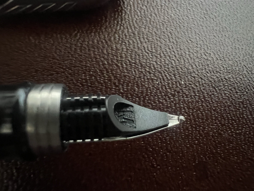 Parker Stylo-Plume Stylo à Plume Noire Chrome M Avec Cartouches Écrit Vintage