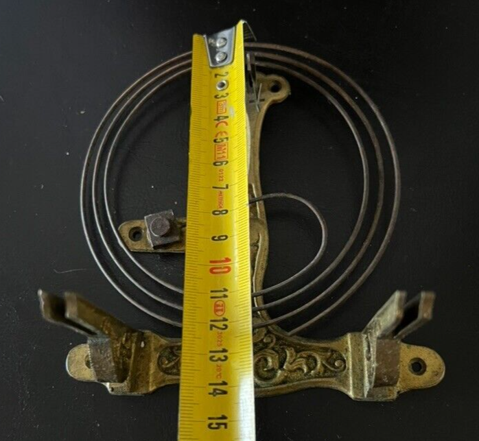 🔴 Supporto GONG orologio muro parete parti ricambio misure come foto vintage 2