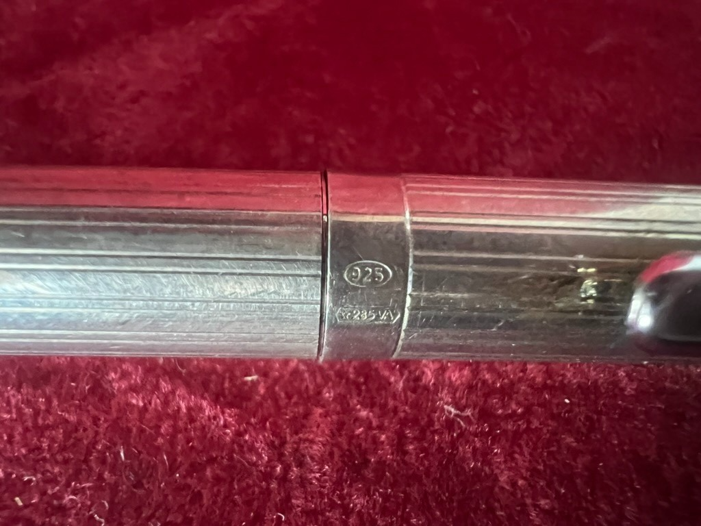 Pens Sphere Silver 925 Solid Parts Spare Parts Marlen Aurora 4 Pieces
