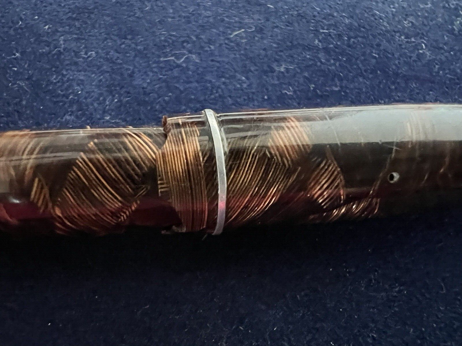 Aurora Stylo-Plume Stylo à Plume Selene Celluloïd Marbré Écrit Antique 1930 