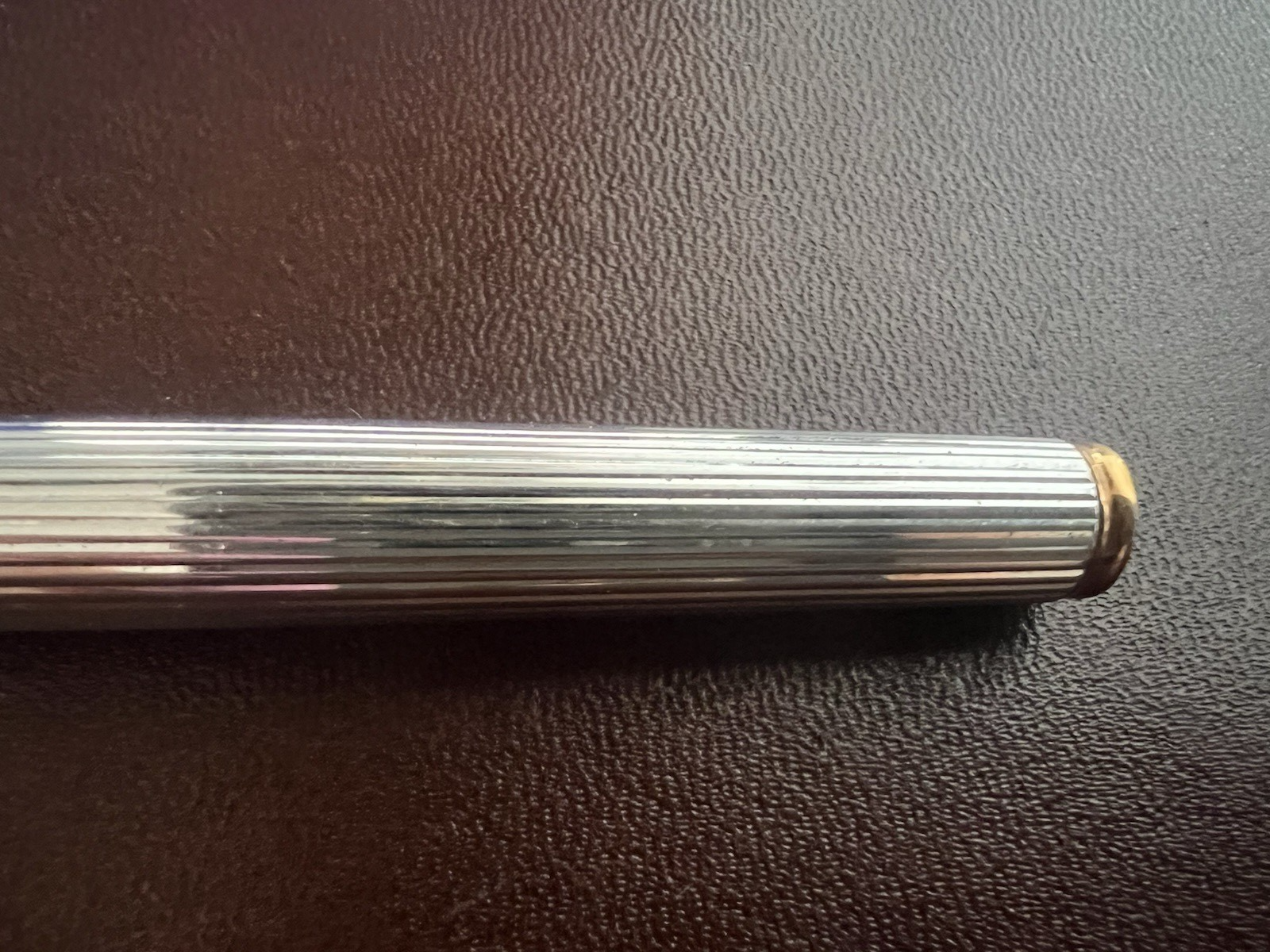 Waterman Pen Fountain Pen Hooded Drum Plated Silver Parts Spare Parts