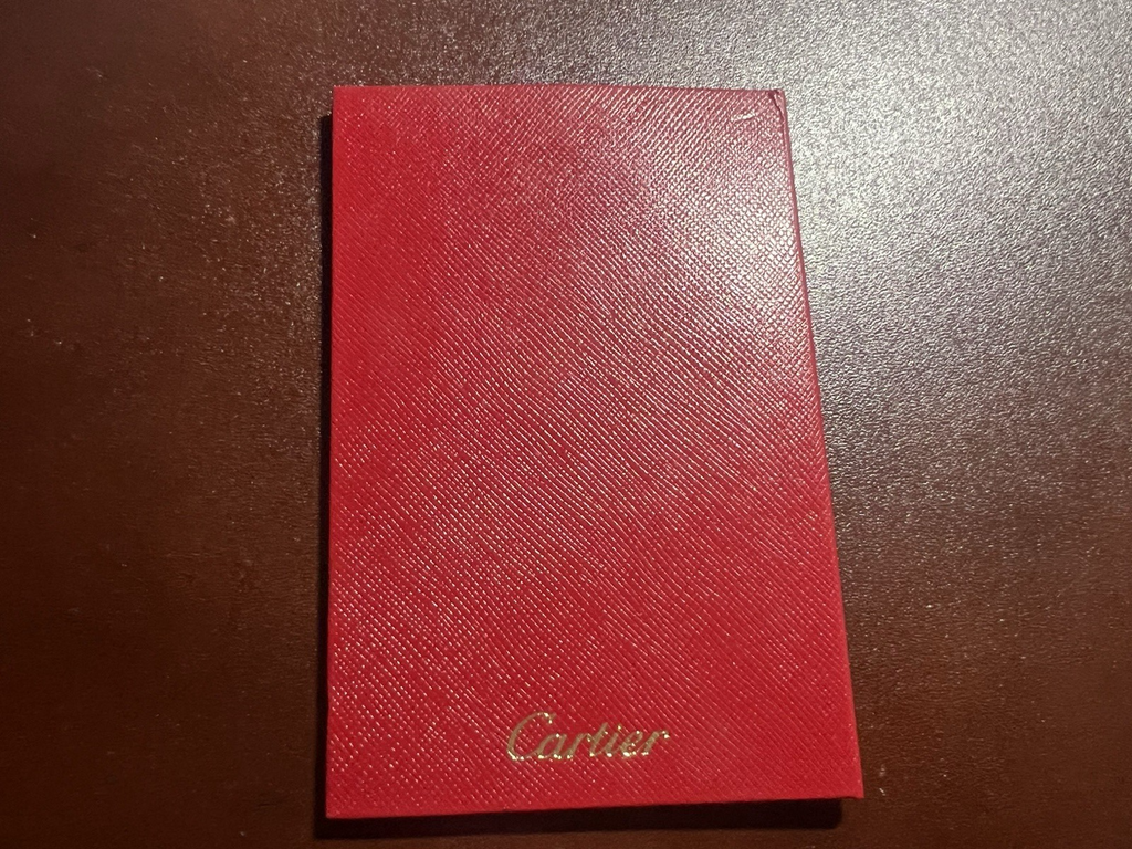 🔴 CARTIER certificato GARANZIA gioiello oro platino libretto Roma vintage 2001