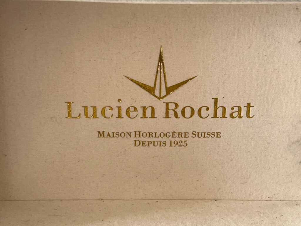 🔴 LUCIEN ROCHAT box scatola orologio cofanetto custodia astuccio