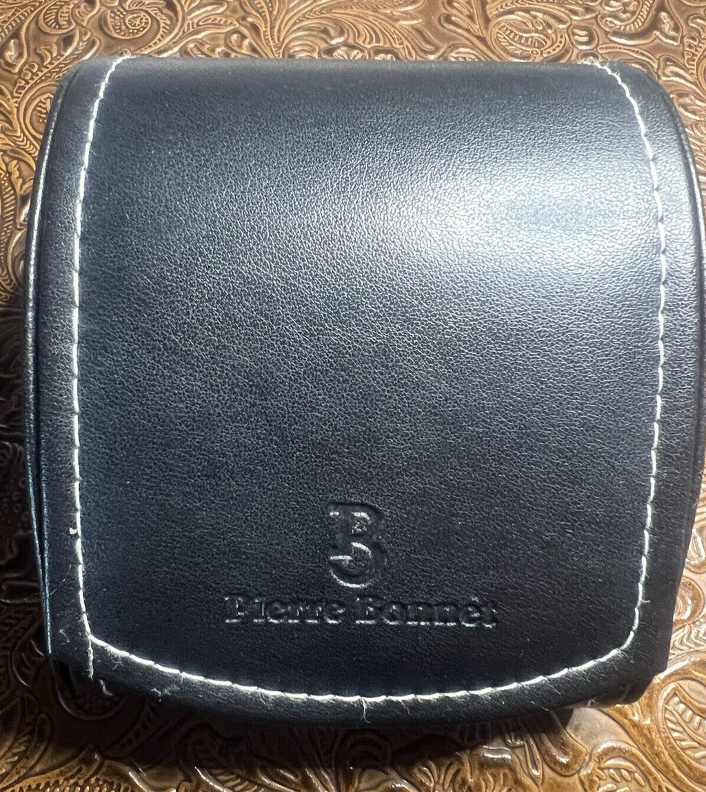 Pierre Bonnet Boîtier Boîte Montre Trousse Housse Ceinture Lot 5 Pièces