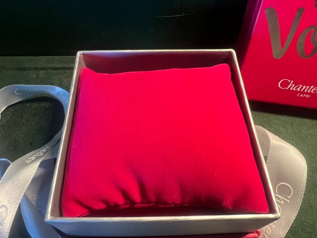 🔴 CHANTECLER scatola bracciale braccialetto custodia astuccio cofanetto rosa