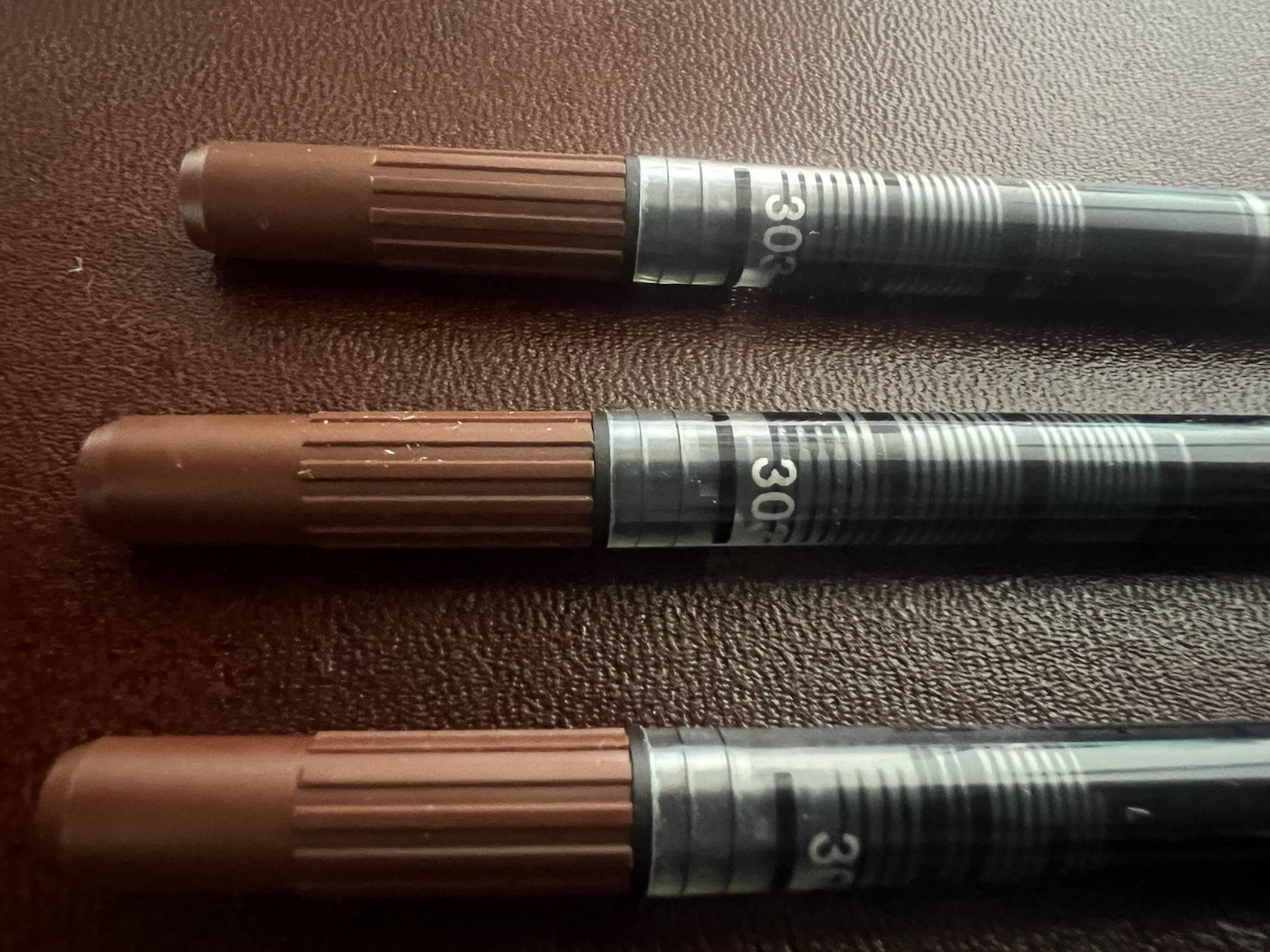 FABER CASTELL Recarga Bolígrafo Roller Ball NEGRO 303 Recarga Tinta 3 Piezas
