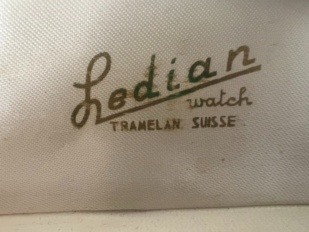 🔴 LEDIAN box scatola orologio polso astuccio effetto pelle vintage