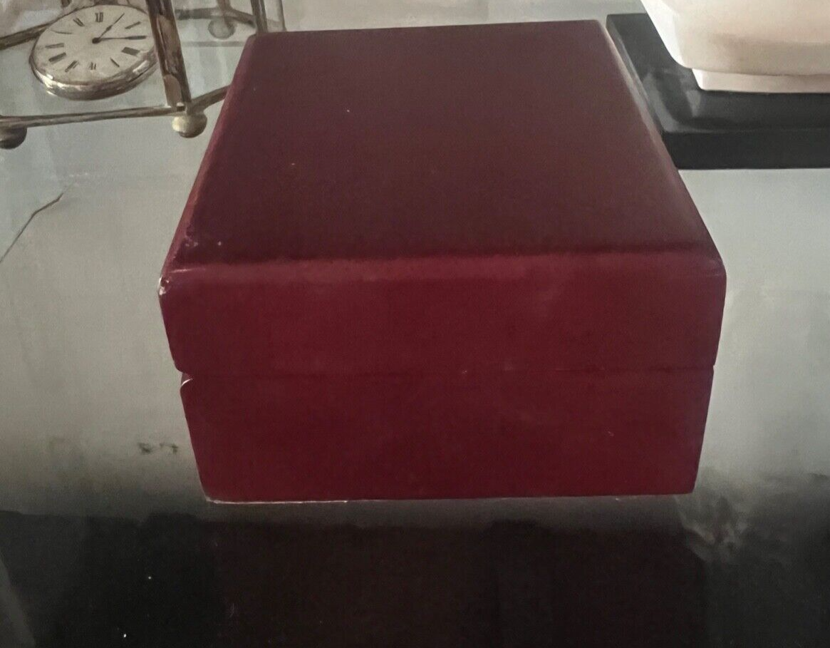 🔴 LANCETTI box scatola orologio cofanetto custodia garanzia vintage