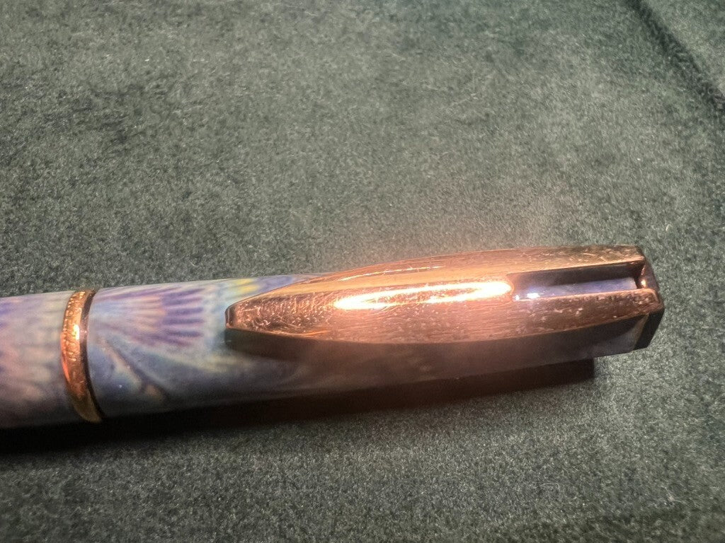 Waterman Stylo-Plume Stylo à Plume Reflex Vert F Vintage Garantie Nouvelle