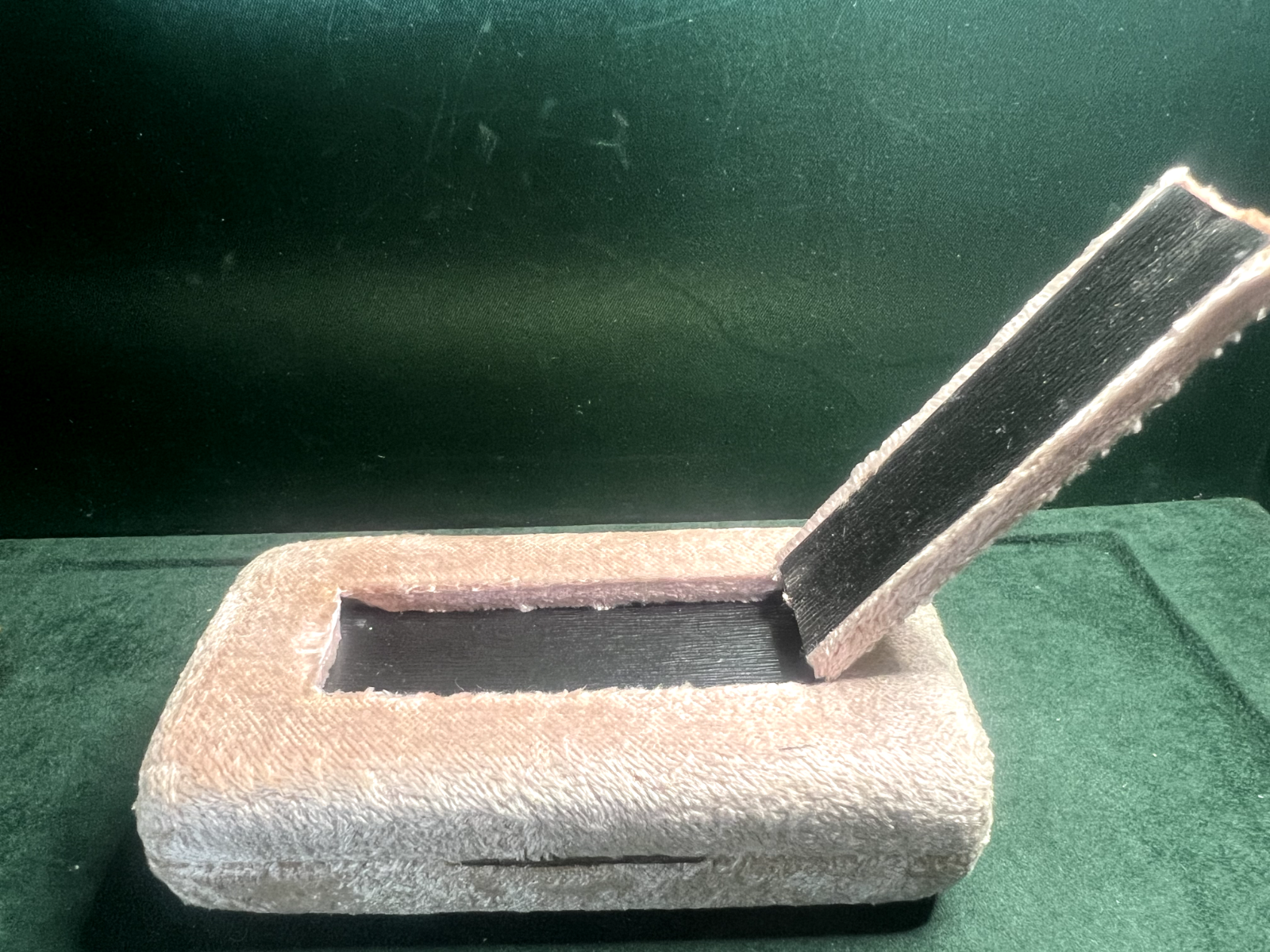 🔴 Scatola ciondolo collana astuccio custodia gioiello e porta garanzia vintage