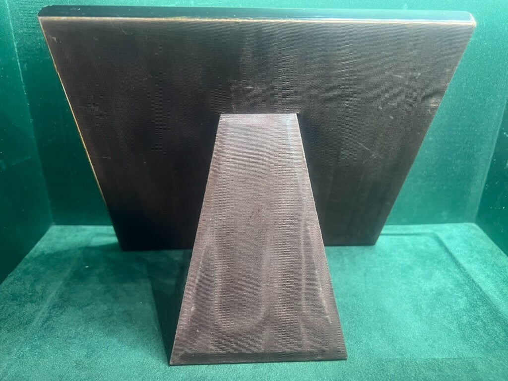 🔴 GUCCI quadro rivenditore display CRAVATTERIE NAZIONALI legno basamento mura