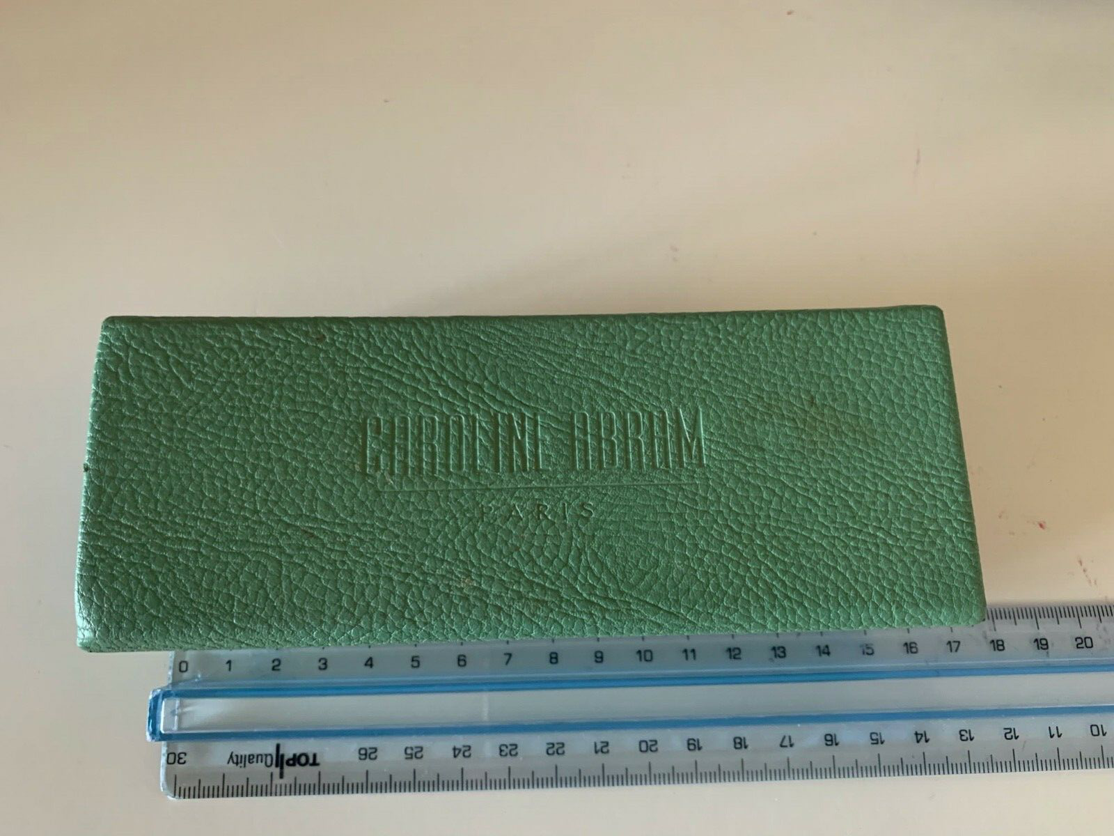 🔴 Custodia occhiali CAROLINE WITH LOVE francesi fodero vintage