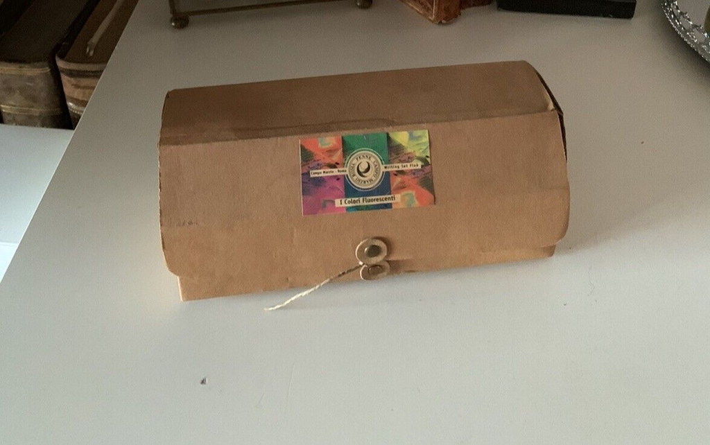 🔴 CAMPO MARZIO Holzfüller mit fluoreszierender roter Tinte 