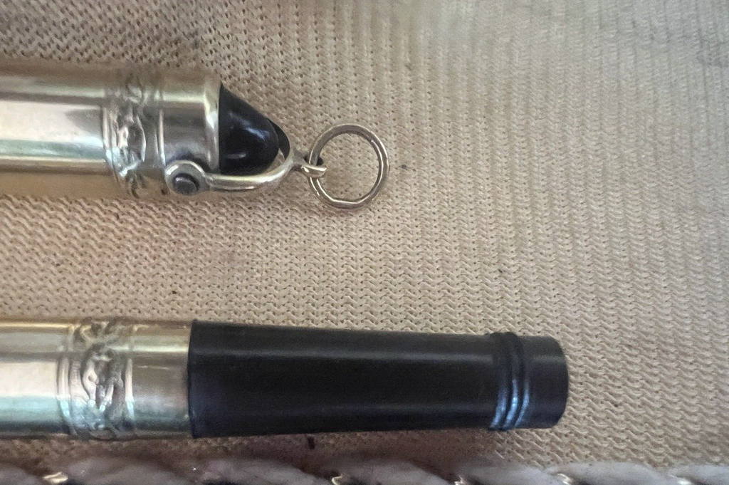 Anglo Amer Stylo-Plume Stylo à Plume Rétractable Or Fonctionne Vintage B