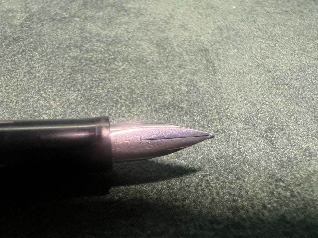 🔴 PARKER penna stilografica 15 cromata a cartuccia pennino 4 scrive garanzia