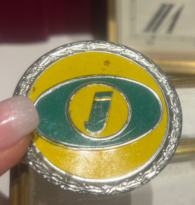 Armes Innocenti Voiture Emblème Écrit Logo Plaque Vintage C 