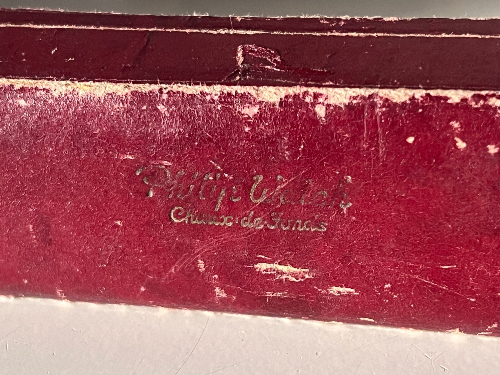 🔴 PHILIP WATCH box scatola orologio custodia VINTAGE