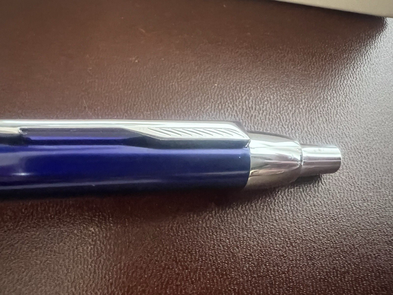 Parker Stylo-Plume Stylo à Plume Im Et Sphère Bleu Cobalt Scrivono Avec Etui