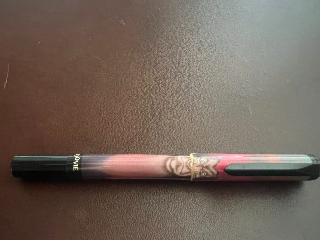🔴 PELIKAN penna stilografica Moovie cartoni fumetti mai usata vintage