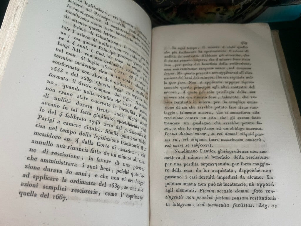 🔴 Books TREATISE OF NULLITIES BY Biret Tommaso Mazza Italian antique 1825 