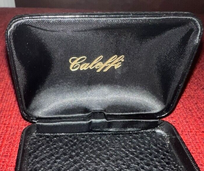 Caleffi Box Earrings Pendant Jewel Case Box Skin L 9