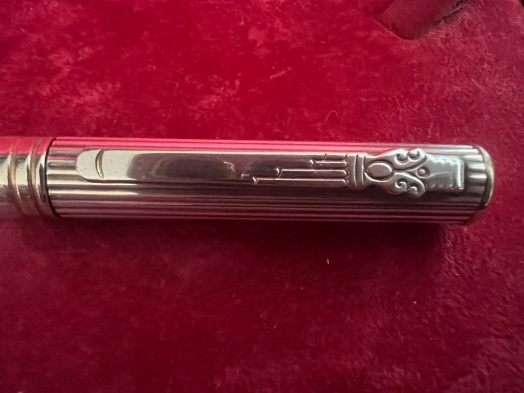 Pens Sphere Silver 925 Solid Parts Spare Parts Marlen Aurora 4 Pieces