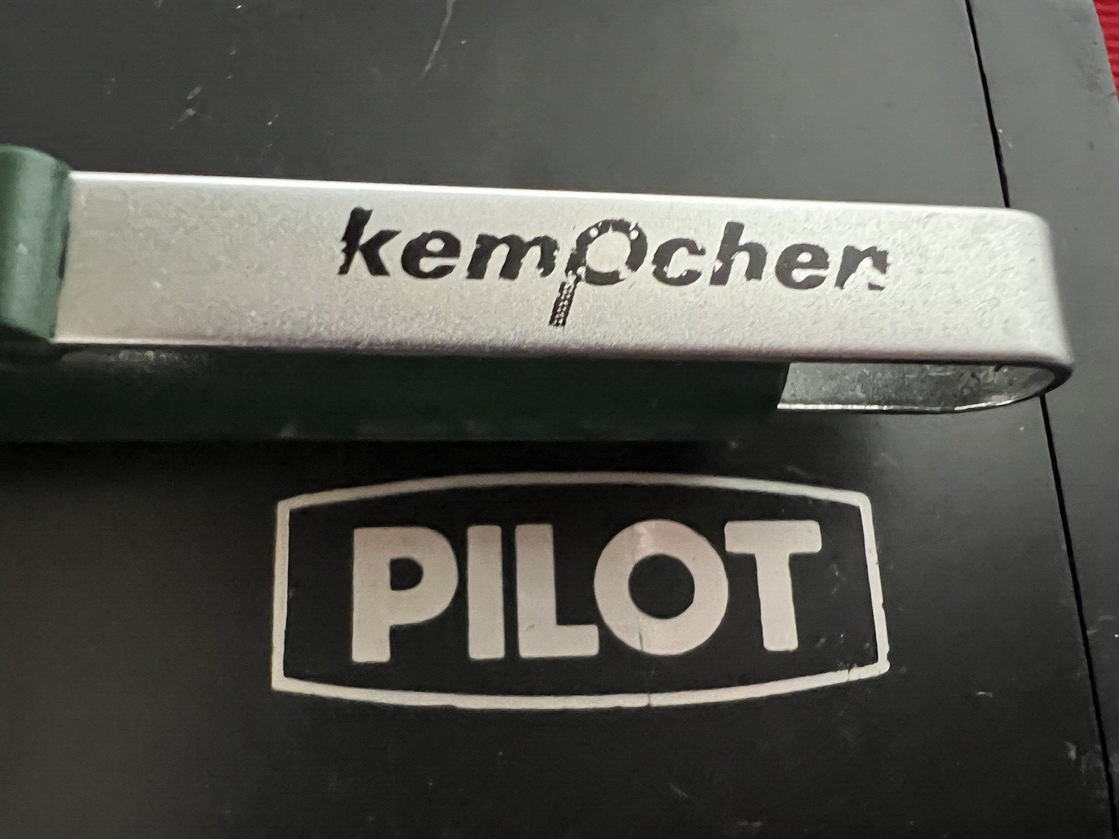 Pilot Kugelschreiber Sphere Werbung Grün Smaragdgrüne Kugelschreibermarkierung Vintage 70 