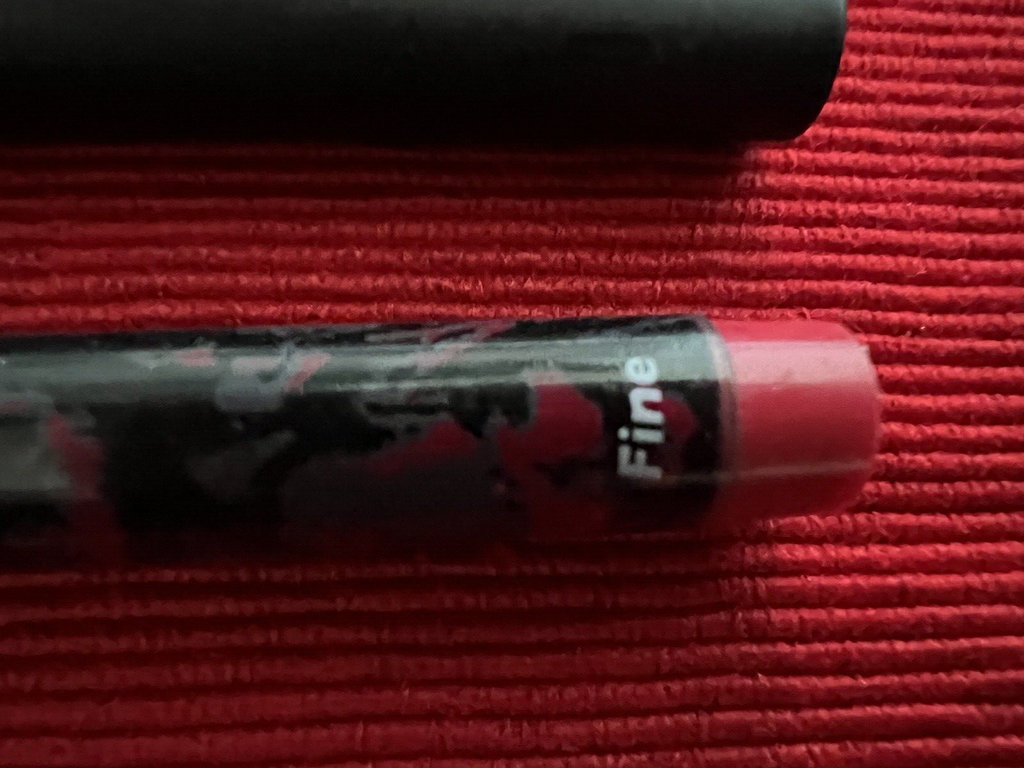 🔴 PAPERMATE GEL WRITER und Flair Marker mit Vintage-Federmäppchen 