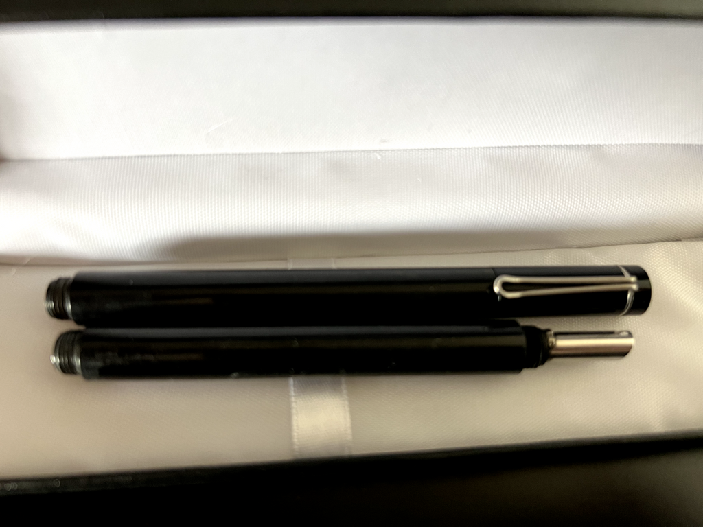 🔴 PELIKAN GRAPHOS Vintage Schwarze Sammler-Füllfederhalter