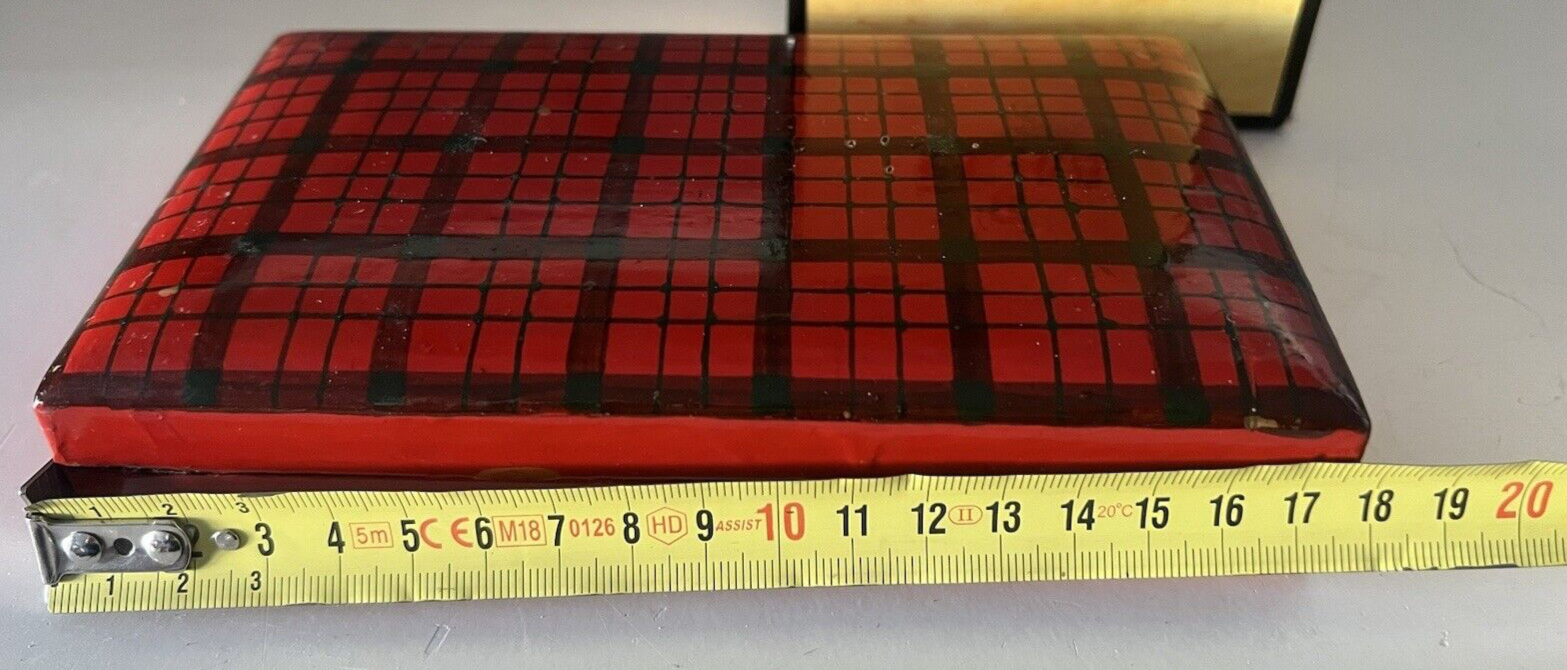 🔴 FENDI wooden jewelry box for earrings, bracelets, necklaces, and vintage pendants 