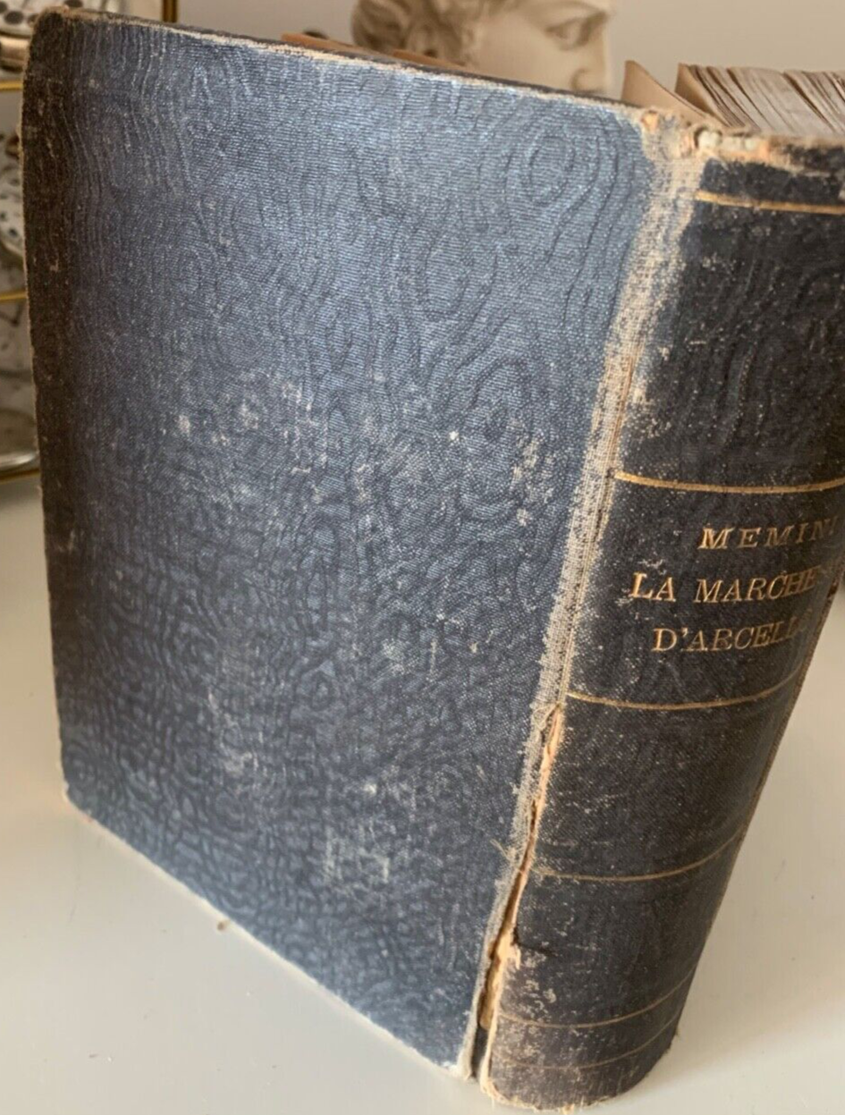🔴 Book THE MARCHESA D'ARCELLO Memini Vannucci Milan ancient novel 1886 