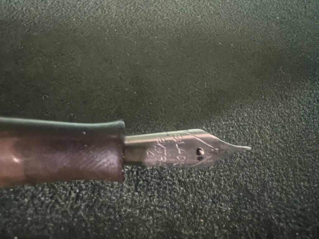 🔴 Penna stilografica stiloforo e penna sfera set base da scrivania vintage