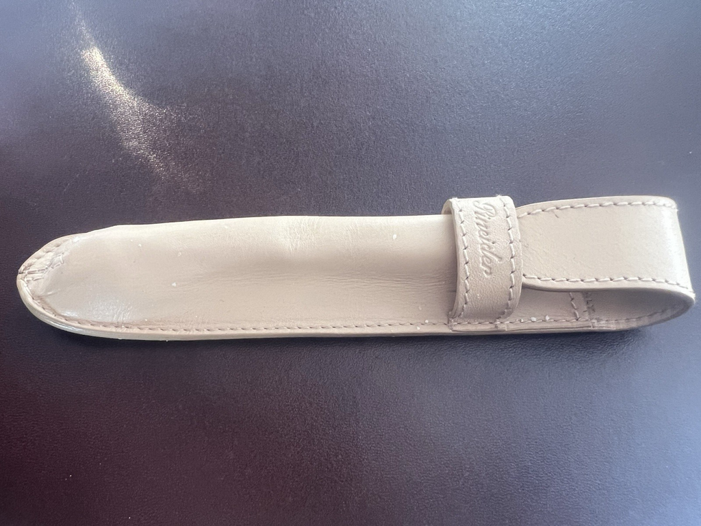 🔴 PINEIDER penna stilografica bordeaux con profili ARGENTO 925 pennino M