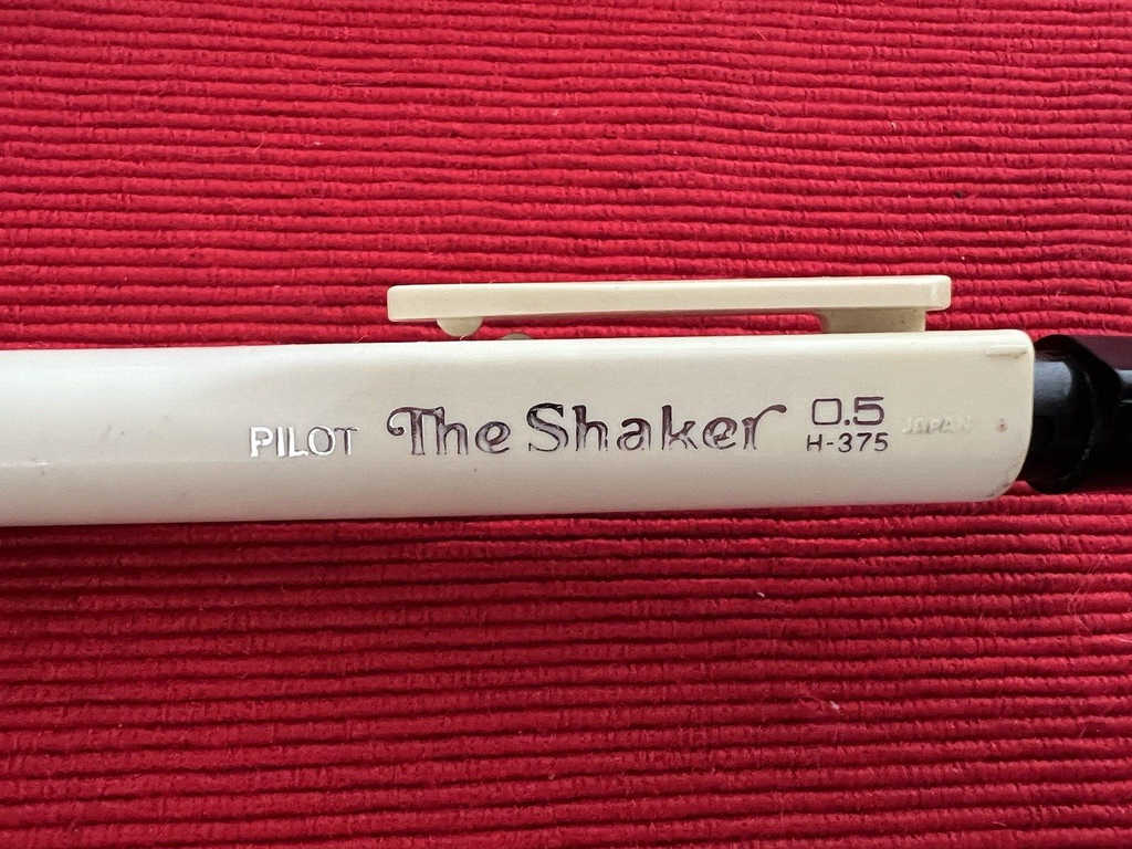 🔴 PILOT penna sfera EXPLORER nera matita meccanica THE SHAKER 0,5 vintage