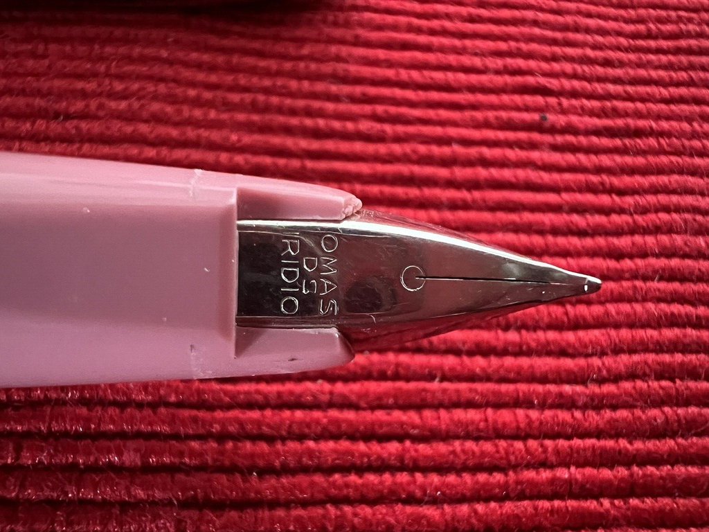 Grand-Mère Stylo-Plume Stylo à Plume DS Rose Cartouche Iridium Utilisé Vintage