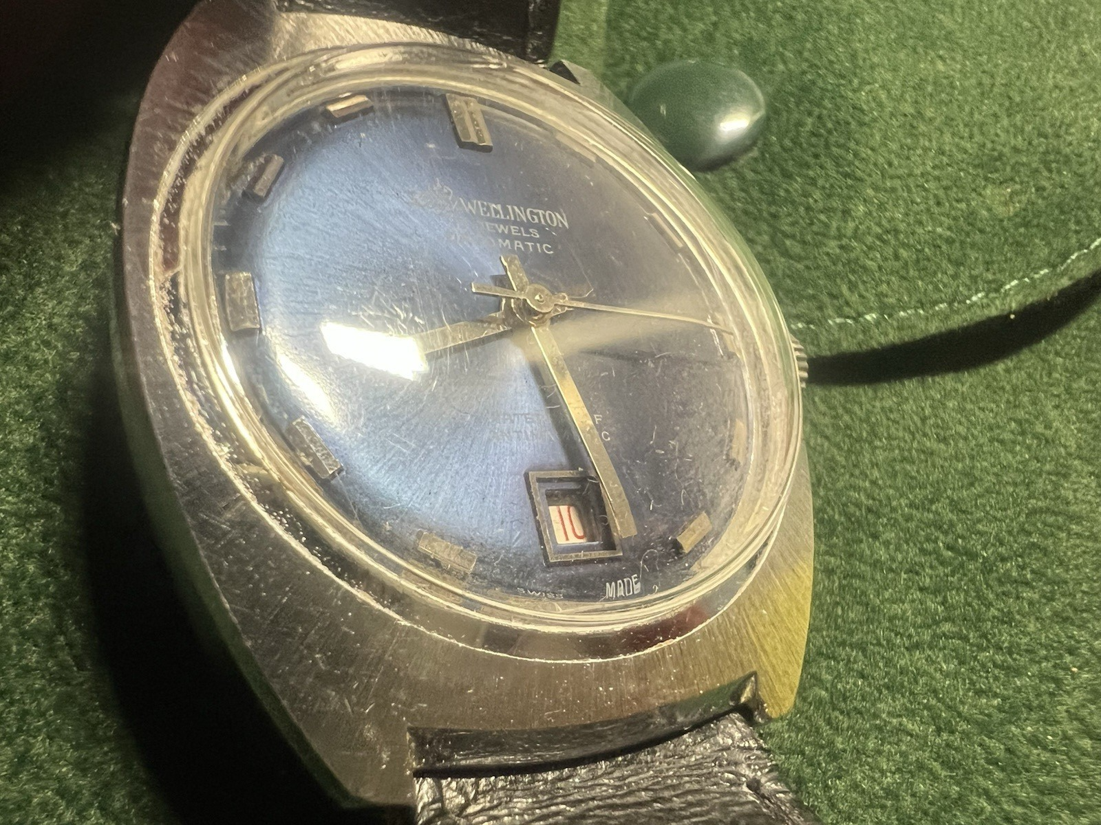 🔴 LORD WELLINGTON orologio uomo carica manuale Datomatic vintage