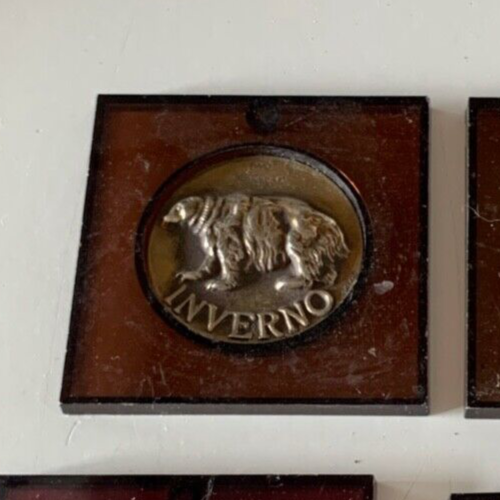 Medals Minguzzi the Four Seasons: Spring Summer Autumn Winter