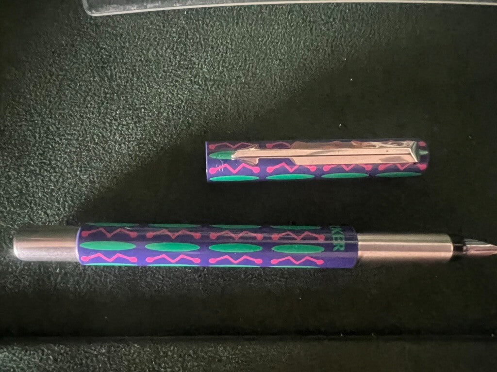 Parker Pen Fountain Pen Vector Multi Colour Pen F Marking Vintage 1990