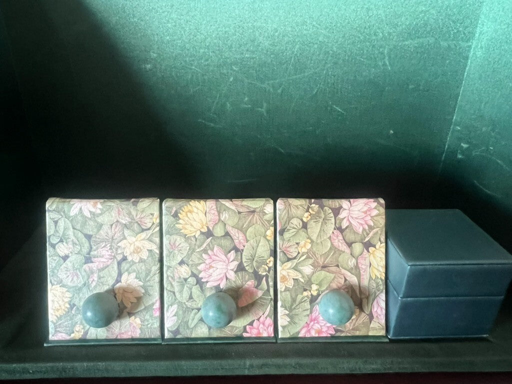 🔴 Scatole anelli orecchini astucci custodie gioielli lotto n. 24