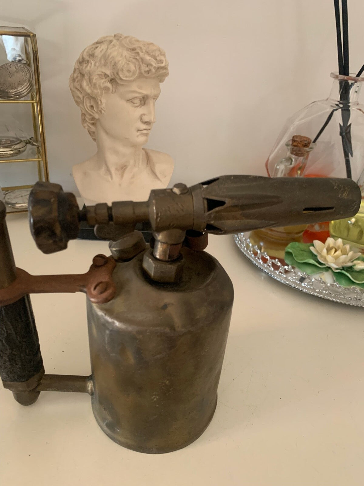 Flamme Chalumeau De Métal pour Serrurier de Collection Vintage
