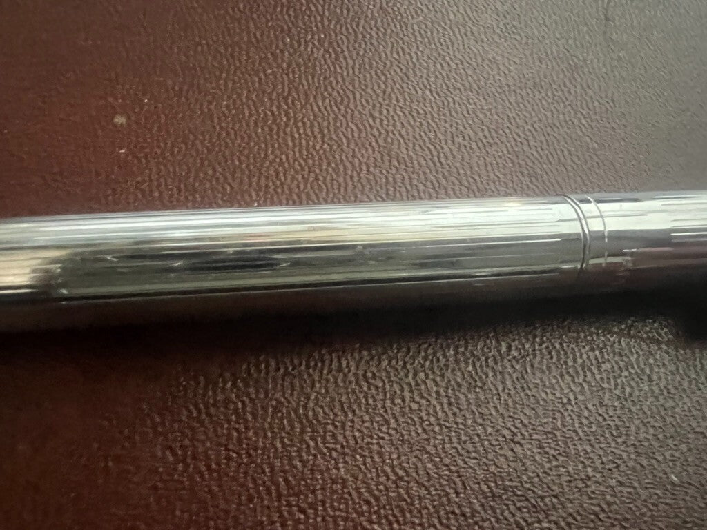 Papermate Stylo-Plume Sphère Et Crayon Mécanique Bleu Chrome Vintage 