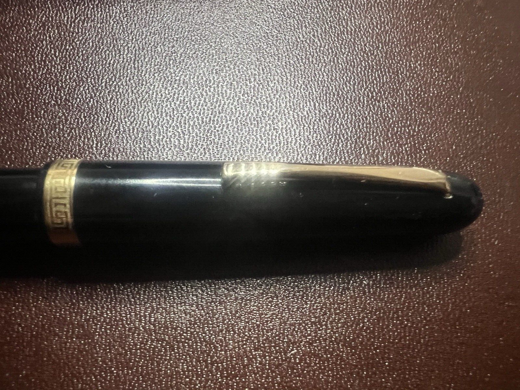 Grand-Mère Extra Stylo-Plume Stylo à Plume Collier Grecque Or M Encre Neuf