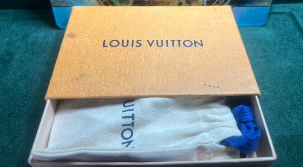 🔴 LOUIS VUITTON porta carte credito Monogram con codice ORIGINALE vintage 2007
