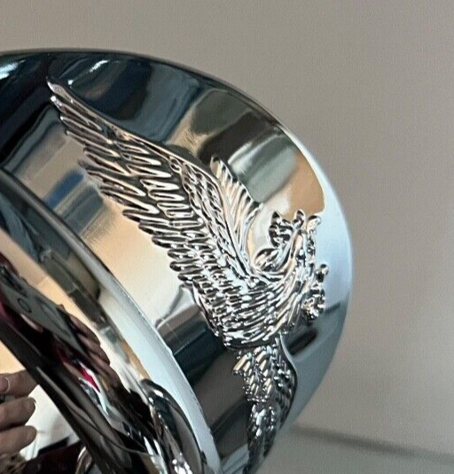 Phares Moto Custom Plastique Chrome mit Ampulle und Fils für die Montage 