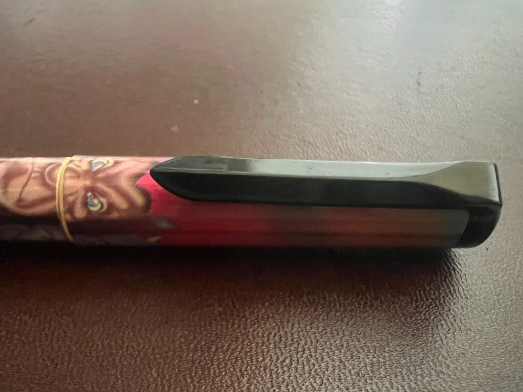 🔴 PELIKAN penna stilografica Moovie cartoni fumetti mai usata vintage